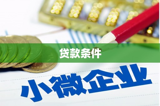 南头贷款条件