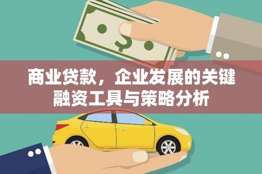 南头商业贷款，企业发展的关键融资工具与策略分析