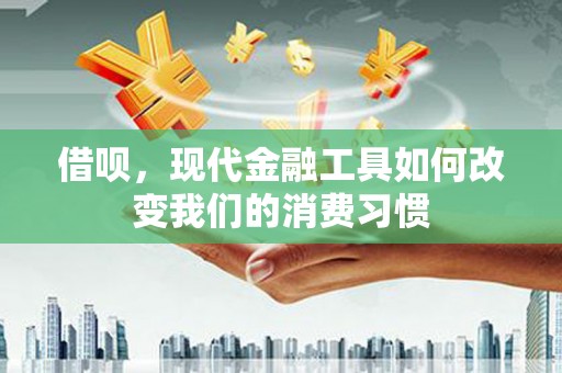 南头借呗，现代金融工具如何改变我们的消费习惯