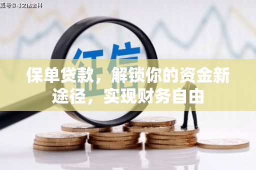 南头保单贷款，解锁你的资金新途径，实现财务自由