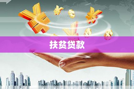 南头扶贫贷款